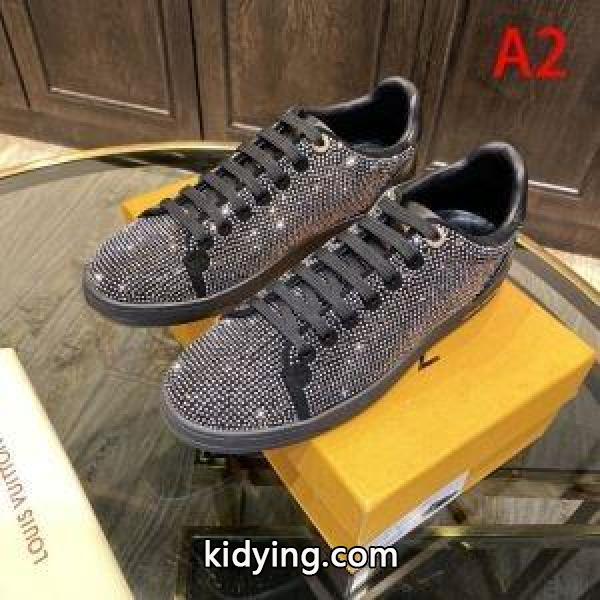 上品さがグッとアップ 3色可選 ルイ ヴィトン LOUIS VUITTON 軽やかなトレンドに合うスニーカー_ルイ ヴィトン LOUIS VUITTON_ブランド コピー 激安(日本最大級)-1
