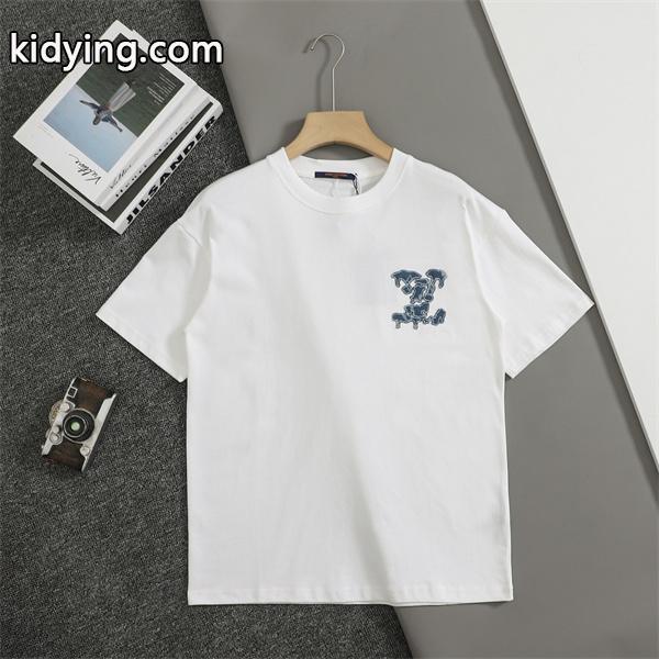 着回し力抜群のシンプル Tシャツ/ティーシャツ 速達可 春夏コレクションに見る ルイ ヴィトン LOUIS VUITTONブランド コピー 激安(日本最大級)-0