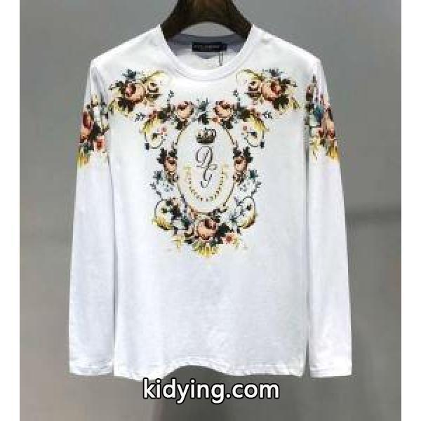 ドルチェ&ガッバーナ Dolce&Gabbana 長袖Tシャツ 2色可選 2019年春夏コレクションに見る 春夏トレンド先取り_ドルチェ&ガッバーナ DOLCE & GABBANA_ブランド コピー 激安(日本最大級)-0