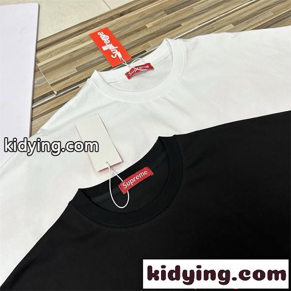 SUPREME シュプリーム コピー トレンド席巻 ブラック 2026新作 オーバーサイズ ストリート 半袖Tシャツ-4
