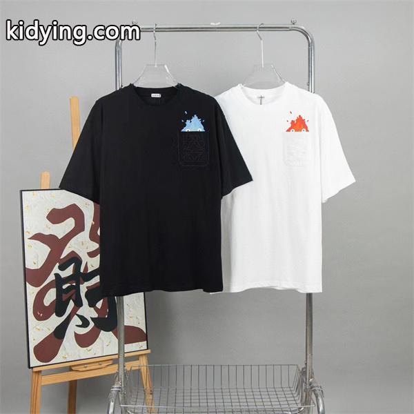 今季春夏トレンドスタイルご紹介 ロエベ tシャツコピーLOEWE 人气 Tシャツ 男女兼用 ☆激安& 通販-0