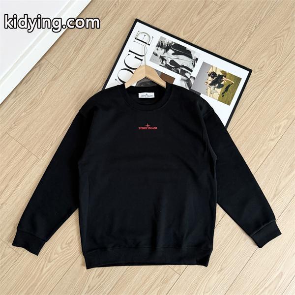 2025秋冬必須アイテム 厚手コットン 存在感アップ パーカー STONE ISLAND ストーンアイランド コピー-5