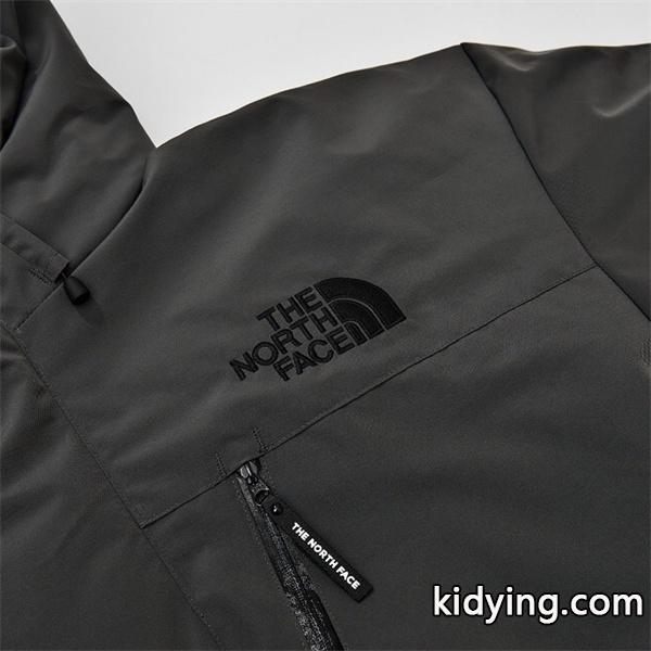 THE NORTH FACE 偽物 ダウンジャケット 暖かい 防寒性抜群 シンプル グレー ノースフェイス-1