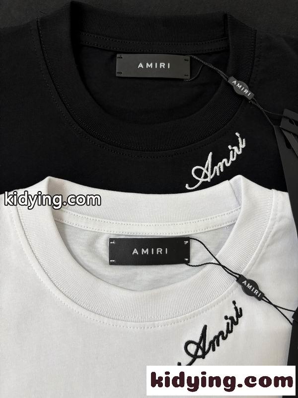個性的Amiri アミリ Tシャツコピー2026 メンズ半袖 アーティストコラボ風 涼しげ-5