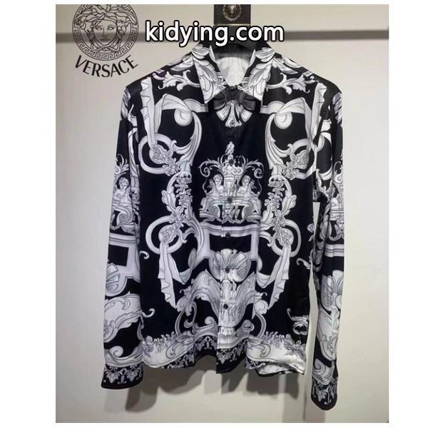 今シーズンもトレンド感溢れたコーデ おすすめ着こなし ヴェルサーチ VERSACE シャツ_ヴェルサーチ VERSACE_ブランド コピー 激安(日本最大級)-0