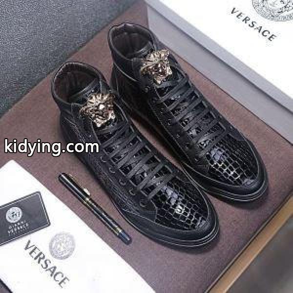 ハイトップシューズ極上の着心地 人気定番2017ヴェルサーチ VERSACE_ヴェルサーチ VERSACE_ブランド コピー 激安(日本最大級)-0