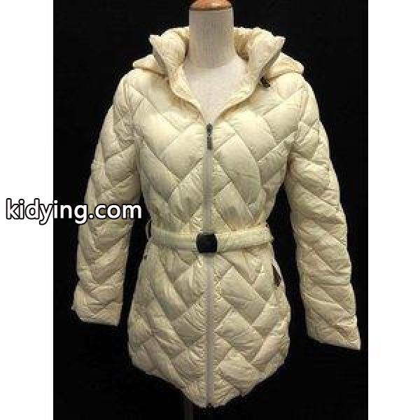 モンクレール MONCLER 茶タグ ダウンコート キルティング 白 レディース 通販 ショッピング-0