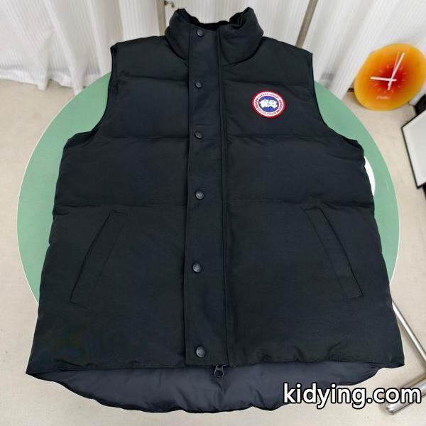 カナダグース Canada Goose 2025秋冬 ブラック ダウンベスト コピー 秋冬トレンドモデル-0