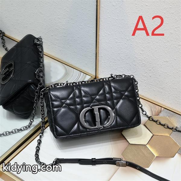 人気 キルティング ショルダーバッグ ブラック 定番 DIOR ディオール コピー-1