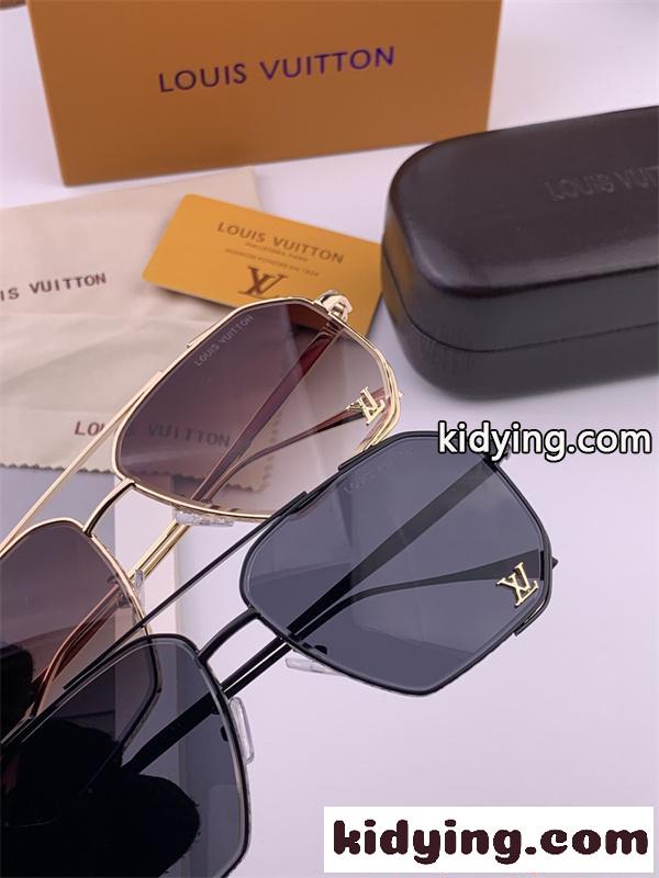 激安 サングラス メタルフレーム スクエア 高級感 メンズ レディース Louis Vuitton UVカット 軽量 ルイヴィトン コピー-6