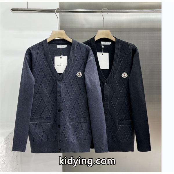 秋冬の最新アウターが続々登場 MONCLER モンクレールカーディガンコピー 2色可選価値大秋冬アイテムメンズファッション_スーパーコピーブランド激安通販 専門店-0