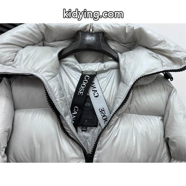 グレー 2025秋冬 シンプルファー ダウンジャケット スーパーコピー カナダグース Canada Goose-3