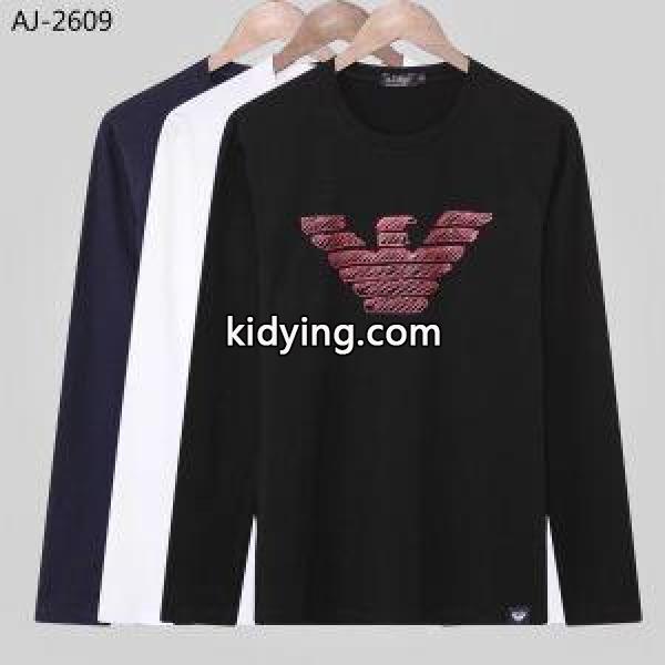 超人気最新作 人気高いアイテム 長袖Tシャツ 3色可選 ア アルマーニ ARMANI 2018年秋冬新作_アルマーニ ARMANI_ブランド コピー 激安(日本最大級)-0