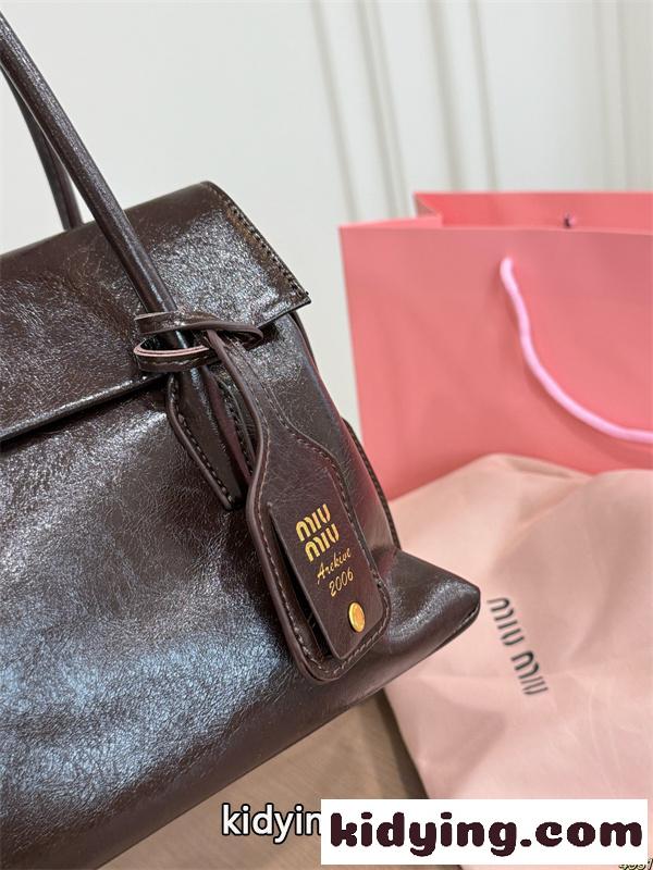 トレンド2026SS春夏MIUMIUハンドバッグレディースミュウミュウコピー大人気27*18cm-2