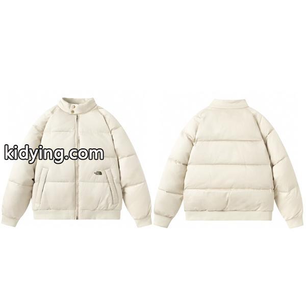 THE NORTH FACE 偽物 ダウンジャケット ナチュラル 上質 保温 クリームホワイト ノースフェイス-0