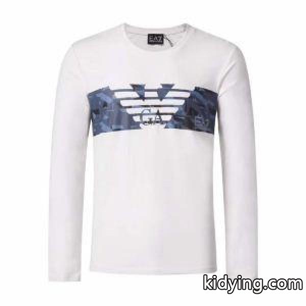 長袖Tシャツ ランキング入賞の人気商品 アルマーニ ARMANI メンズファッション->長袖Tシャツ 数量限定特別価格 3色可選_アルマーニ ARMANI_ブランド コピー 激安(日本最大級)-1