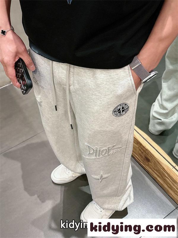 DIOR ディオール コピー 新作注目 ブラック スポーツモード 快適シルエット パンツ-8