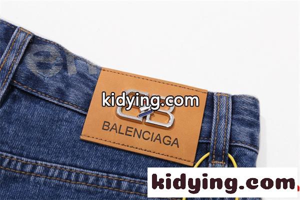 上質デニム トレンド感 主役級 BALENCIAGA バレンシアガ コピー パンツ 新作-6