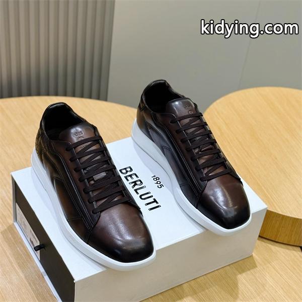Berluti ベルルッティ コピー 人気注目 新作登場 快適フィット 都会派 レザースニーカー-5