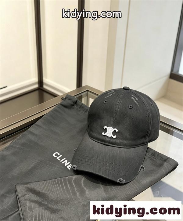 セリーヌ コピー ベースボールキャップ 刺繍ロゴ サイズ調整可能 CELINE ユニセックス-8