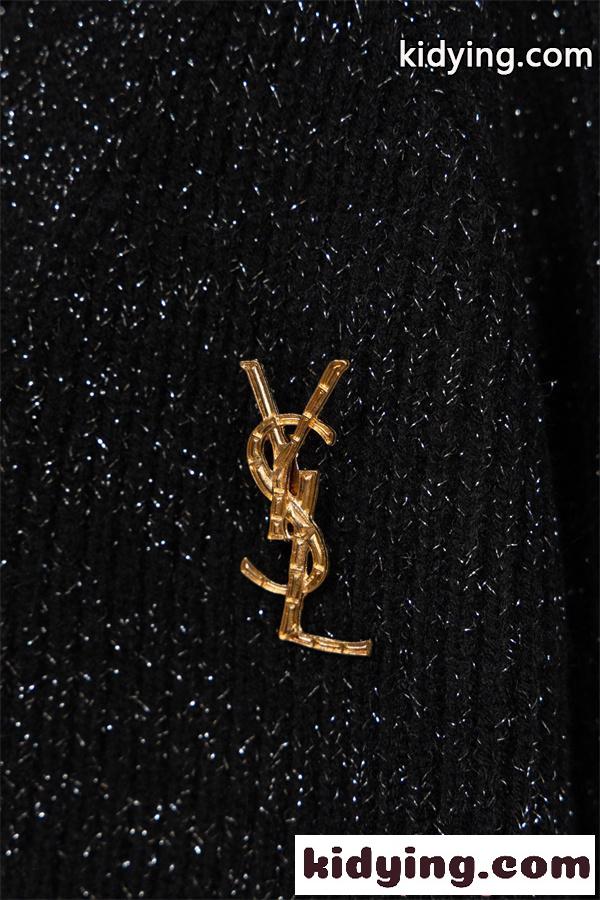 高級感漂う SAINT LAURENT イヴ・サンローラン コピー ニット カーディガン 上品 防寒 モード-6