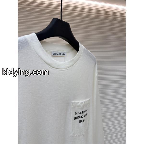 長袖Tシャツ ブラック ポケット付き ベーシック 入手困難 ACNE STUDIO アクネ ストゥディオズ コピー-7