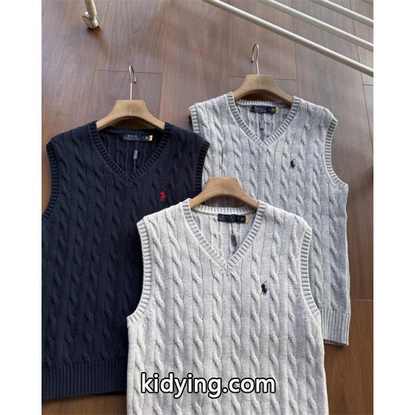 注目度抜群 2026新作 クラシック ニットベスト Polo Ralph Lauren  ポロ ラルフローレン コピー-5