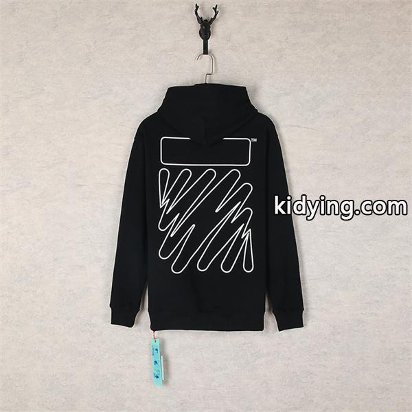 Off-White オフホワイト コピー シンプル映え 2026新作 バックデザイン パーカー ミニマル-4