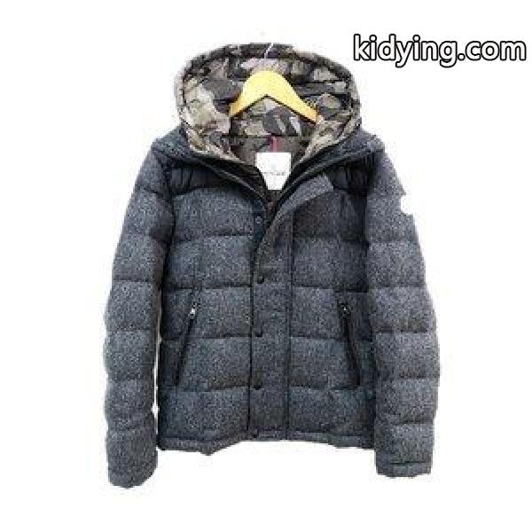 モンクレール MONCLER GUYENNE ギエンヌ 裏地迷彩 ウール ダウンジャケット メンズ 通販-0