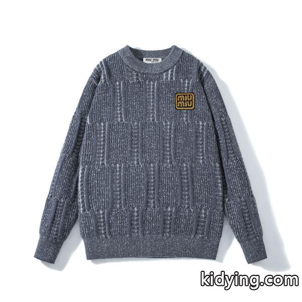 2025年秋冬 人気 上質素材 保温 MIUMIU ミュウミュウ スーパーコピー ニットセーター-1