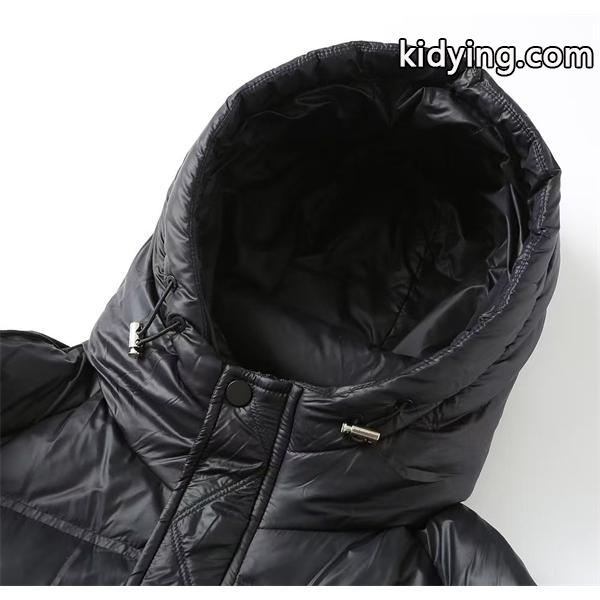 モンクレール コピー 2025秋冬 防寒エレガント ブラック MONCLER ダウンジャケット 上質スタイル-4