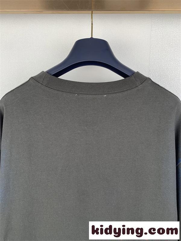 ミニロゴ Acne ワンポイントTシャツ ブラック アクネストゥディオズ コピー 半袖 シンプル 上品-3
