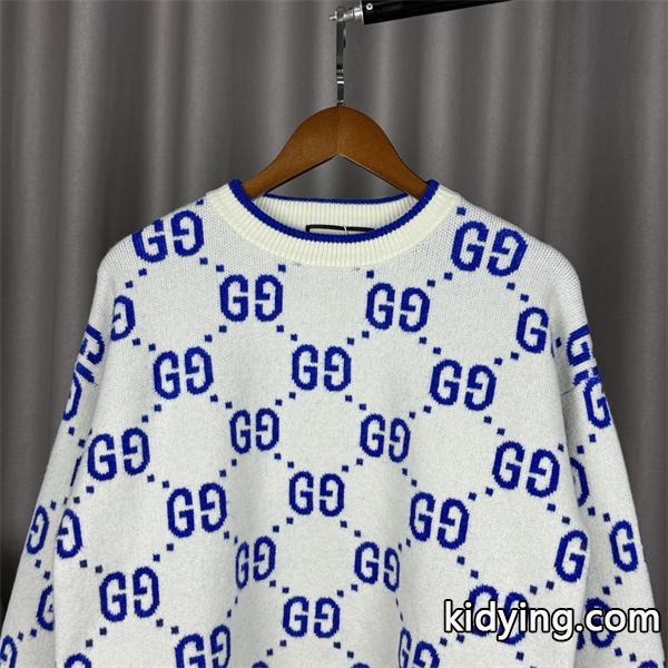 GUCCI GGロゴ グッチ コピー 総柄ニット アイボリー 人気 上品 存在感-4