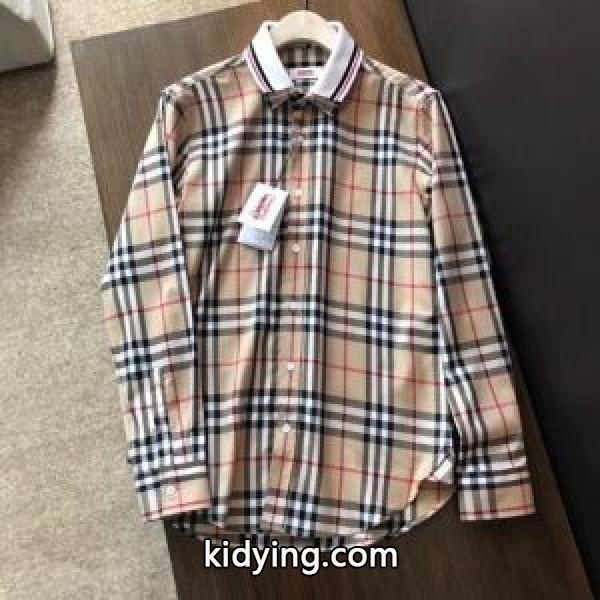 夏の大人カジュアルスタイル 長袖 /ロンT/ロングT/ロングTシャツ 2019春夏も引き続き人気セール バーバリー BURBERRY 2色可選_シャツ_メンズファッション_スーパーコピーブランド激安通販 専門店-0