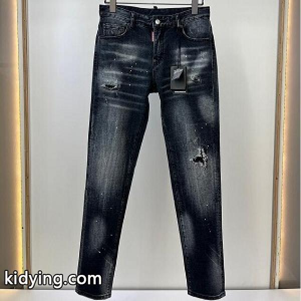 柔らかな風合い DSQUARED2 トレンド ディースクエアード デニム パンツ_ディースクエアード DSQUARED2_ブランド コピー 激安(日本最大級)-0