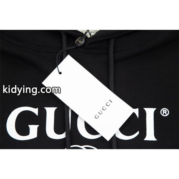 パーカー ブラック 2026新作コーデ ベーシック 着心地抜群 GUCCI グッチ コピー-4