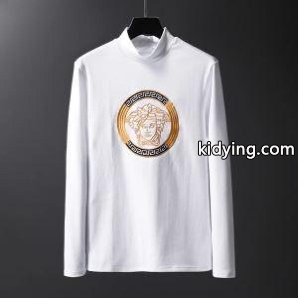 ヴェルサーチ VERSACE 長袖Tシャツ 2色可選 秋冬らしい落ち着いた雰囲気も演出 2019秋冬の必需品_ヴェルサーチ VERSACE_ブランド コピー 激安(日本最大級)-1