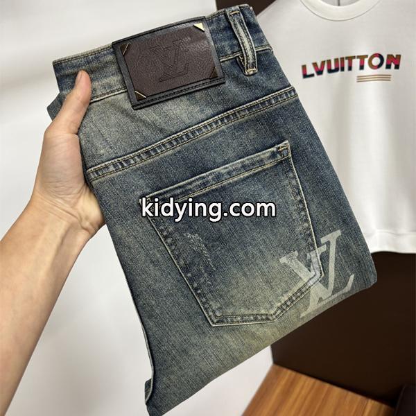 LOUIS VUITTON ルイヴィトン コピー 定番人気 色落ちデザイン 2026新作 デニム-0