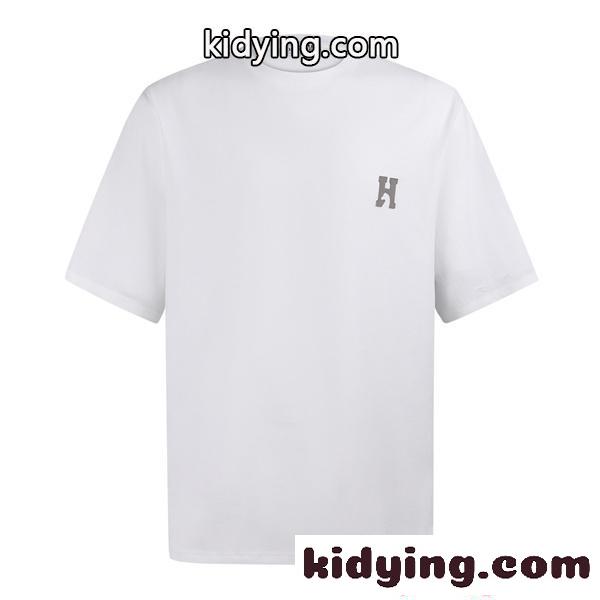 2026人気春夏エルメス tシャツコピーHermès激安新作ファッション性抜群黒色ホワイト-2