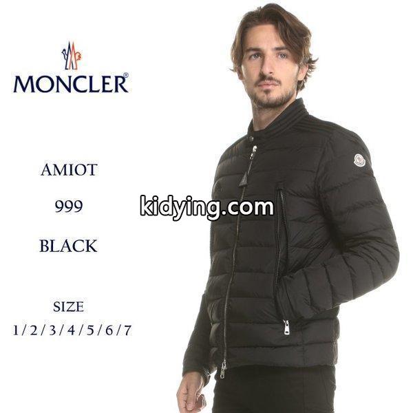 モンクレール ダウンジャケット MONCLER ナイロン シングルライダース ダウンブルゾン AMIOT アミオット メンズ ブランド アウター ダブルジップ MCAMIOT8 :7599207098-15:ゼンオンライン - 通販ショッピング-0