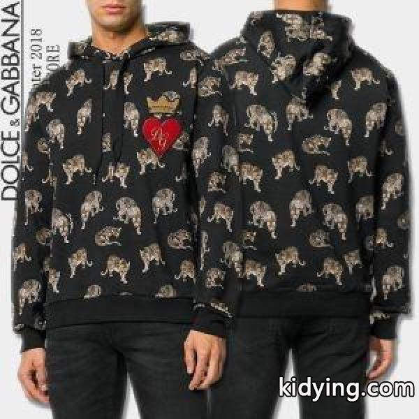 ファスナー式 ドルチェ&ガッバーナ 2色可選 本当に売れている Dolce&Gabbana パーカー 最短翌日着_ドルチェ&ガッバーナ DOLCE & GABBANA_ブランド コピー 激安(日本最大級)-0