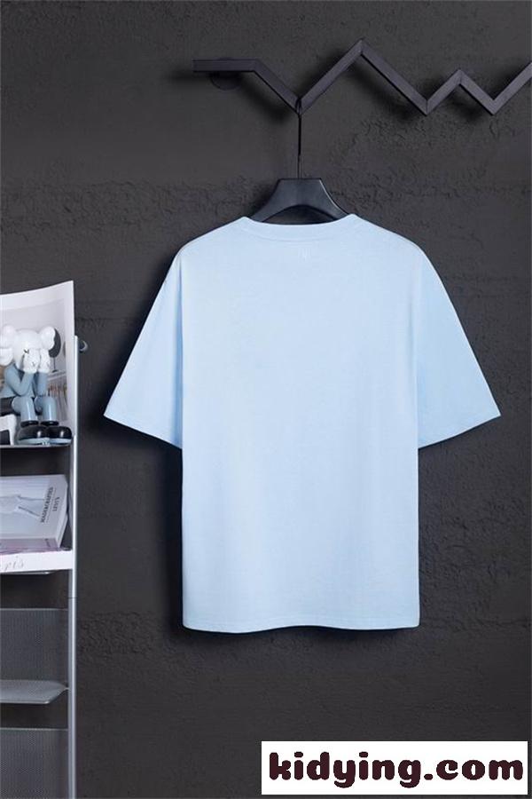 アミ パリス tシャツスーパーコピー型崩れしにくい ヘビーウェイトコットン 2026新作 AMI PARIS 半袖-2