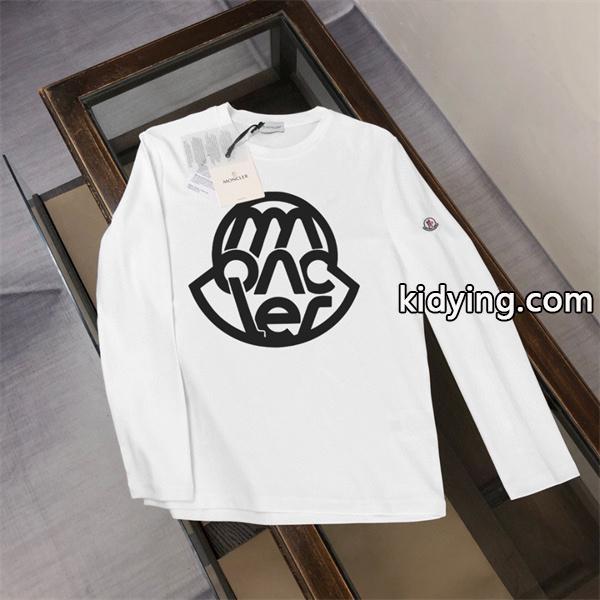 MONCLER モンクレール 激安 偽物 長袖ｔシャツ モノトーンのバージョン 着回し抜群-0