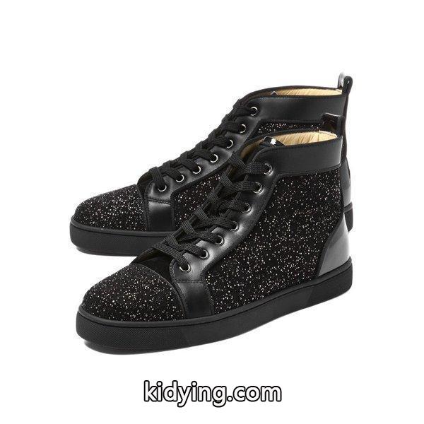 Christian Louboutin　クリスチャン ルブタン スニーカー　ハイカット LOUIS ORLATO FLAT　ルイス オルラート フラット 1180124 BK01 :24646:インポートショップドゥーブル - 通販ショッピング-0