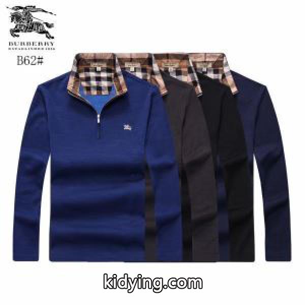 長袖Tシャツ 2017秋冬 バーバリー BURBERRY 4色可選 ファション性の高い_長袖Tシャツ_メンズファッション_スーパーコピーブランド激安通販 専門店-0