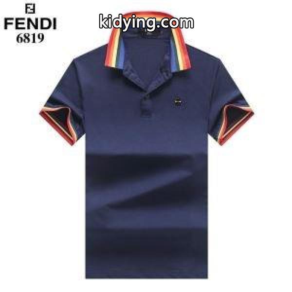 2019人気新作が登場 フェンディ抜け感のあるスタイルが完成 FENDI お目立ち度の高い新品 多色可選 抜け感もばっちり 半袖Tシャツ 抜群なブランドプリント_フェンディ FENDI_ブランド コピー 激安(日本最大級)-2