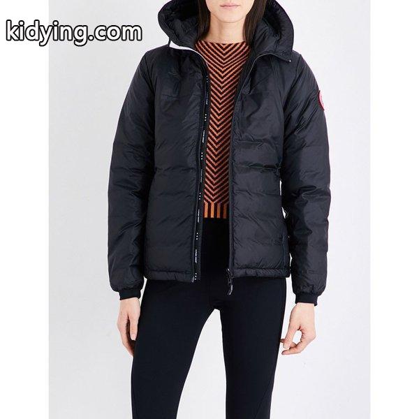 カナダグース canada goose レディース ダウンジャケット アウター camp hooded quilted jacket Black/black :ap5-5972742-335:フェルマート fermart 3号店 - 通販ショッピング-0