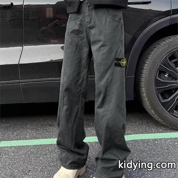 スタイル重視 STONE ISLAND ストーンアイランド コピー カーゴパンツ ストレート 2026新作-0