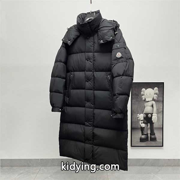 話題 ブラック × ロング仕様 極暖シルエット 2025冬季注目 モンクレール コピー Moncler ダウンコート-1