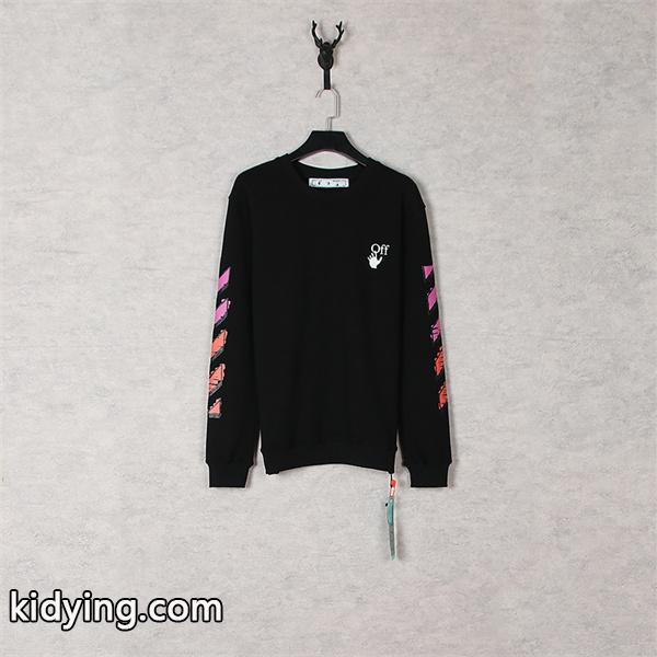 トレンド注目 バックプリント スウェット モード系 ストリート Off-White オフホワイト コピー-3